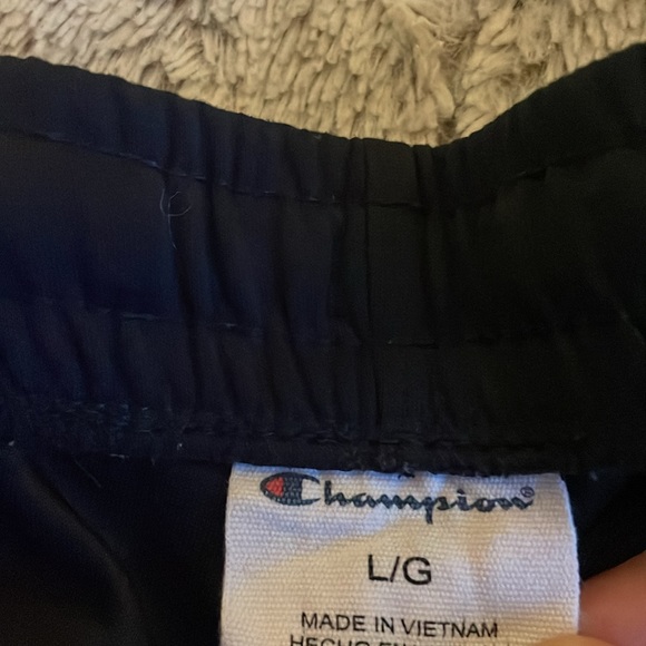Champion Fitted Pants/Joggers Large Navy - Picture 7 of 10